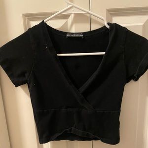 Brandy Melville Amara Top Black